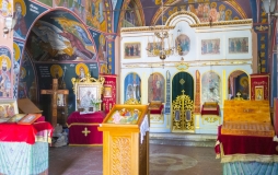 Монастырь Режевичи, внутри церкви (Будва, Черногория)