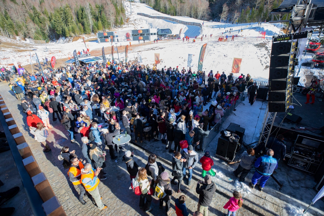 Зимой центрами активности становятся лыжные курорты